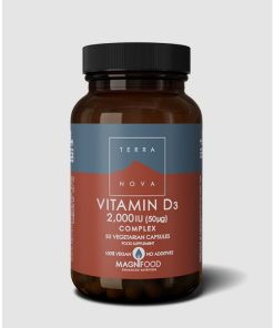 TERRANOVA VITAMIN D3 2000IU 100 CAPS
